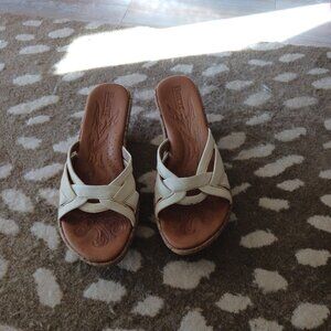 Born Off White Sandals